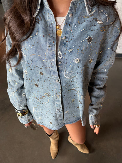 Celestial Denim Shirt
