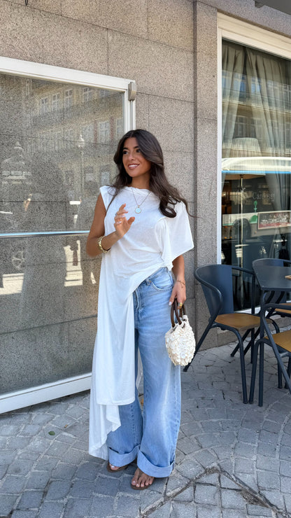 Asymmetric Top in White