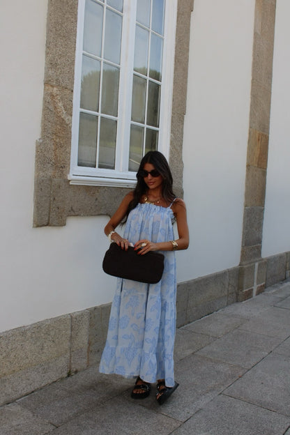Sky Blue Maxi Dress