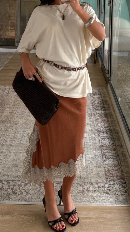 Western Concho Leather Belt
