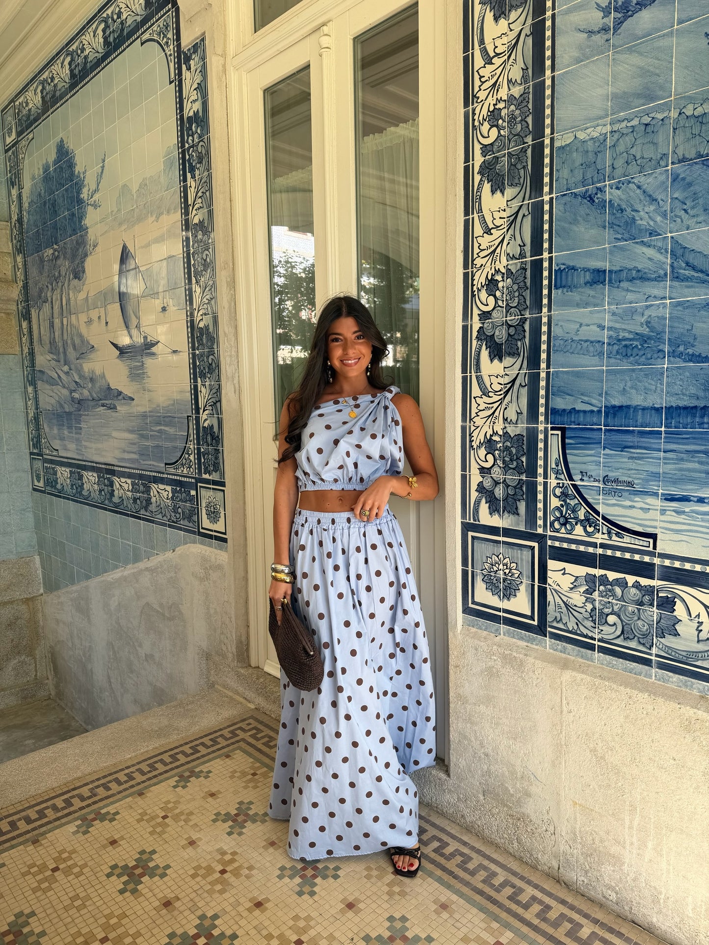 Coastal Polka Co-ord