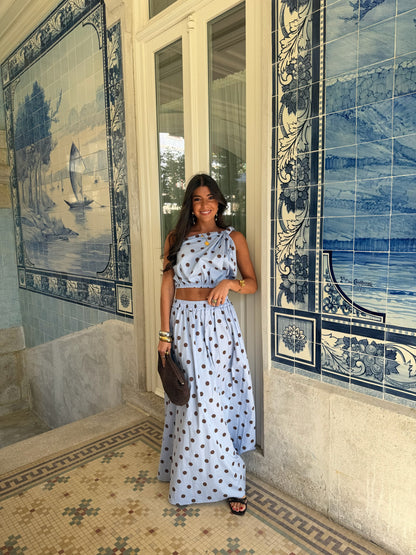 Coastal Polka Co-ord