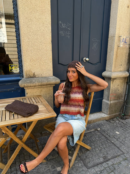Sunset Crochet Top
