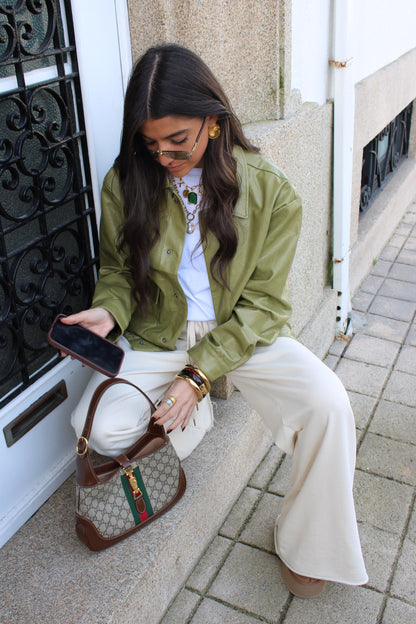 Bomber Pistachio Green