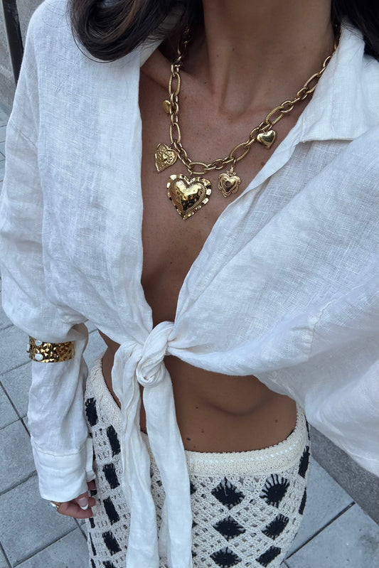 Heart Charms Necklace