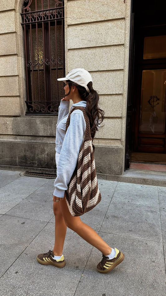 Macchiato Crochet Bag