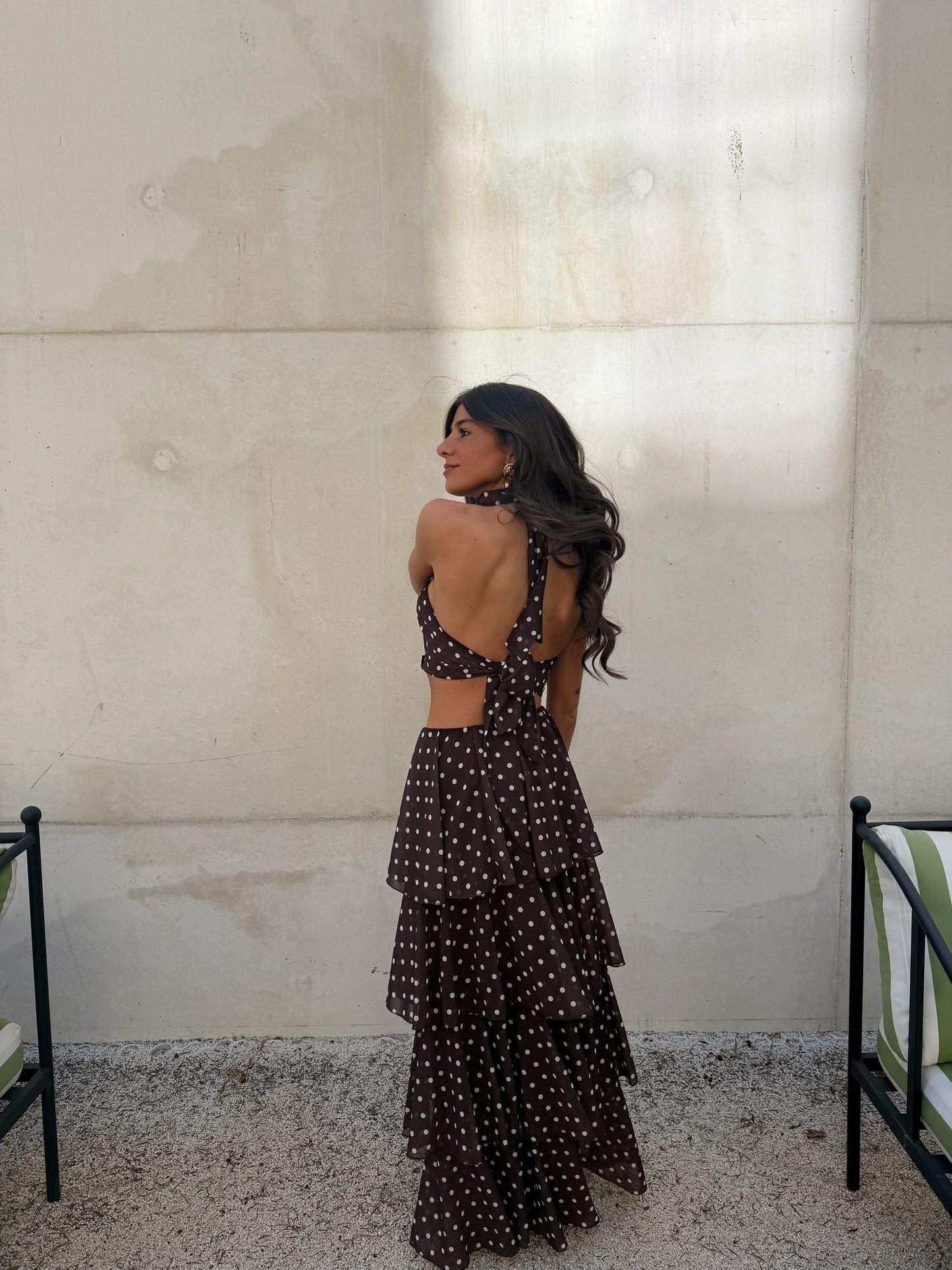 Chocolate Polka Dot Set