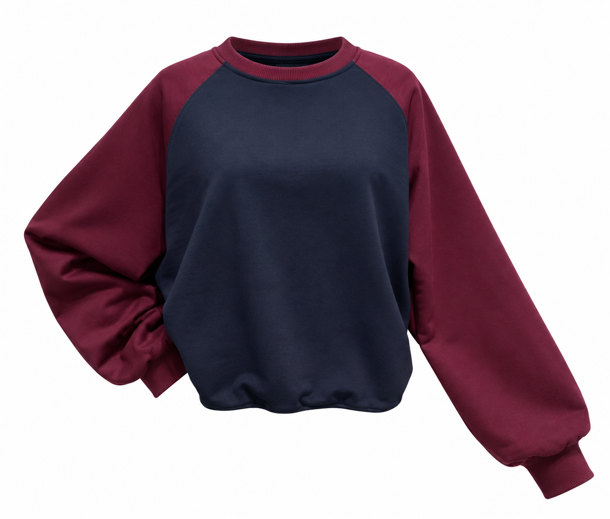 Two-Tone Baseball Sweatshirt