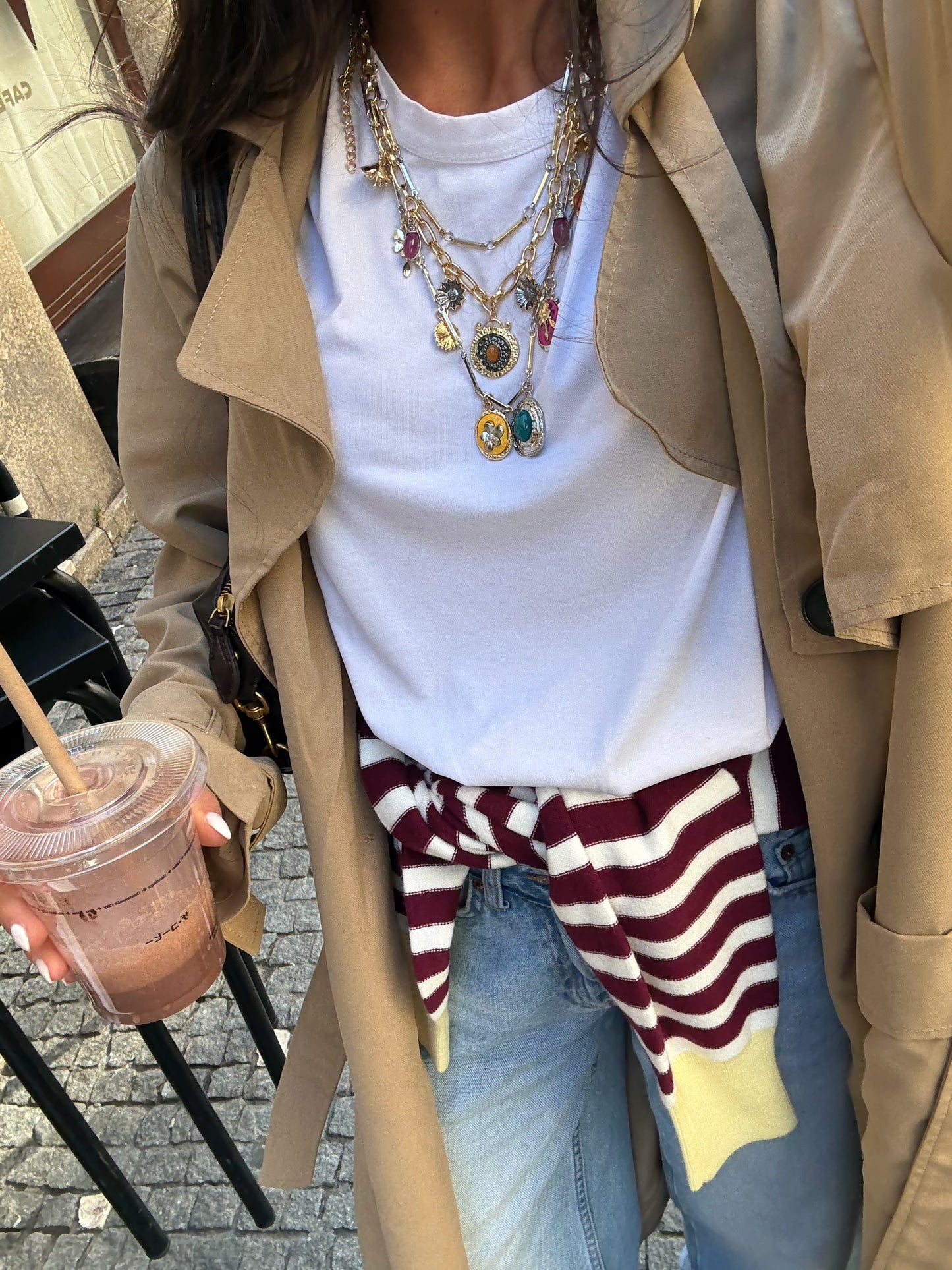 Essential Camel Long Trench