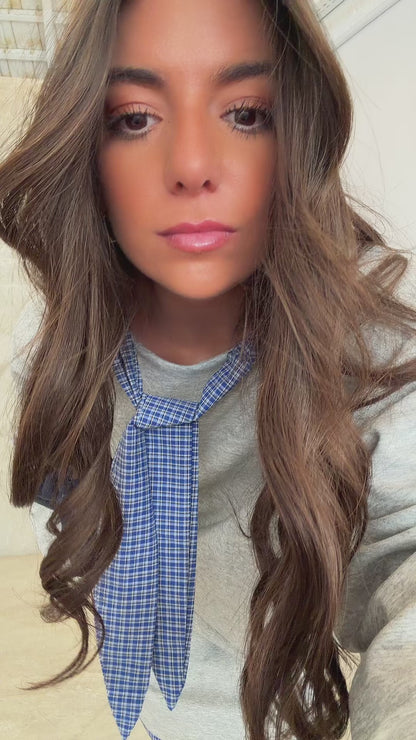 Preppy Skort & Sweatshirt Set